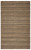5’ x 8’ Tan and Black Intricate Striped Area Rug