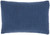 Blue Chunky Braid Lumbar Pillow