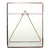8x10 Jumbo Copper Metal Vertical Glass Frame