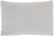 Light Gray Chunky Braid Lumbar Pillow