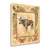 Moose 8 Wrapped Canvas Print Living Room Wall Art
