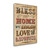 Blessed I Wrapped Canvas Print Living Room Wall Art