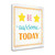 Be Awesome Today 1 Wrapped Canvas Print Living Room Wall Art