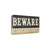Beware 12 Wrapped Canvas Print Living Room Wall Art