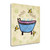 Splish Splash 1 Wrapped Canvas Print Living Room Wall Art