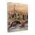 Sunset In Paris I Wrapped Canvas Print Living Room Wall Art