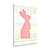 Bunny I Wrapped Canvas Print Living Room Wall Art
