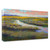 "A Glimmer On The Marsh" Wrapped Canvas Print Wall Art