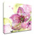 "Pink Flower In The Snow" Wrapped Canvas Print Wall Art