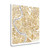 Gilded Rome Map 4 Wrapped Canvas Print Living Room Wall Art