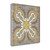 Golden Glow Square XV Wrapped Canvas Print Living Room Wall Art