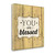 You Are Blessed 1 Wrapped Canvas Print Living Room Wall Art
