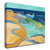 "Seaside" Wrapped Canvas Print Wall Art