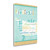 Bathroom Words Tub I Wrapped Canvas Print Living Room Wall Art