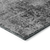 10' X 14' Gray Abstract Washable Non Skid Indoor Outdoor Area Rug