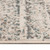2' X 3' Gray and Ivory Abstract Power Loom Area Rug