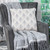 Parkland Collection Kiani beige Throw Pillow
