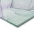 10' X 14' Blue and Gray Abstract Washable Non Skid Indoor Outdoor Area Rug