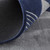 4' X 6' Blue and Silver Wool Geometric Hand Tufted Area Rug