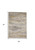 2' X 3' Gold Gray And Ivory Abstract Area Rug