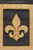 Fleur De Lis Flag Burlap 