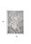 5' X 8' Gray and Ivory Abstract Power Loom Area Rug