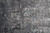10' Gray and Black Abstract Power Loom Distressed Runner Rug With Fringe