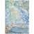 9' X 12' Blue Abstract Washable Non Skid Indoor Outdoor Area Rug