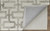 2' X 3' Ivory And Taupe Wool Geometric Tufted Handmade Area Rug