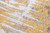 7' X 9' White Abstract Non Skid Area Rug