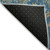 9' X 12' Navy Blue Paisley Washable Non Skid Indoor Outdoor Area Rug