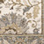 8' X 11' Gray and Ivory Oriental Power Loom Area Rug