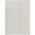 10' X 14' Beige and Ivory Geometric Washable Non Skid Indoor Outdoor Area Rug