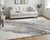 5' X 8' Green and Brown Abstract Power Loom Area Rug