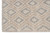 6' X 9' Natural Geometric Handmade Area Rug