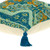 Parkland Collection Lotus Transitional Multicolor Throw Pillow