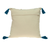 Parkland Collection Lotus Transitional Multicolor Throw Pillow