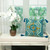 Parkland Collection Lotus Transitional Multicolor Throw Pillow