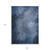 9' X 12' Blue Washable Non Skid Indoor Outdoor Area Rug