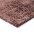 10' X 14' Merlot Abstract Washable Non Skid Indoor Outdoor Area Rug