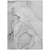 10' X 14' Gray Abstract Washable Non Skid Indoor Outdoor Area Rug