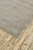 5' X 8' Gray and Ivory Wool Hand Woven Area Rug