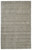 5' X 8' Gray and Ivory Wool Hand Woven Area Rug