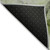 10' X 14' Green Abstract Washable Non Skid Indoor Outdoor Area Rug