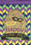 Mask Happy Mardi Gras Flag Burlap 