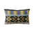 Plutus Blue Unique Lanes Border Luxury Throw Pillow