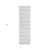 2' X 8' Ivory Striped Washable Indoor Outdoor Runner Rug