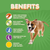 Collagen for Dogs Cats Collagen Supplements for Joint Health Vitamin C Supplement for Joint Mobility Joint Support Supplement for Dog & Cats Bacon Fla