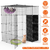 4Tier Cat Playpen Cage Black Iron Indoor Cat House 