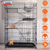 4 Tiers Cat Cage Rolling Metal Cat Playpen Enclosures Cat Kennel House